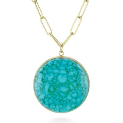 Necklaces Maria Beaulieu  | Kingman Turquoise Pendant (Pendant Only)