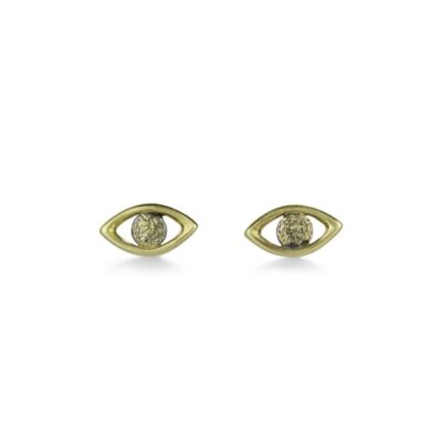 Earrings Kate Maller  | Golden Eye Studs