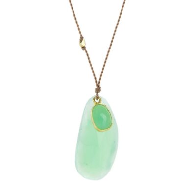 Necklaces Margaret Solow  | Green Chalcedony And Chrysoprase Necklace