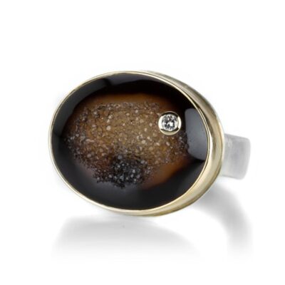 Rings Jamie Joseph  | Oval Black Drusy Ring