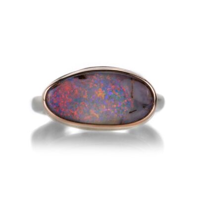 Rings Jamie Joseph  | Small Asymmetrical Boulder Opal Ring