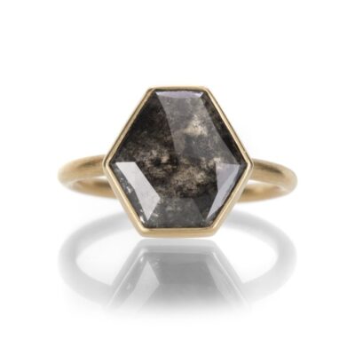 Rings Gabriella Kiss  | Hexagonal Diamond Ring