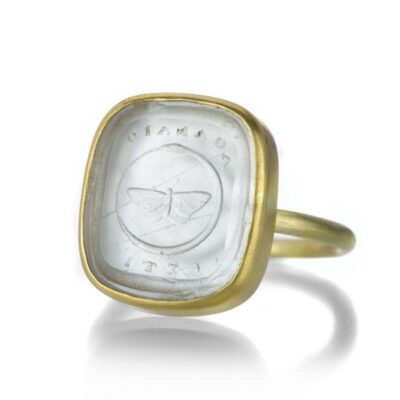 Rings Gabriella Kiss  | Ouroboros And Butterfly Tassie Ring