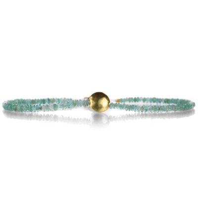 Bracelets Margaret Solow  | 18K Emerald Beaded Bracelet