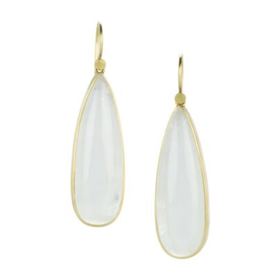 Earrings Lola Brooks  | Teardrop Moonstone Earrings