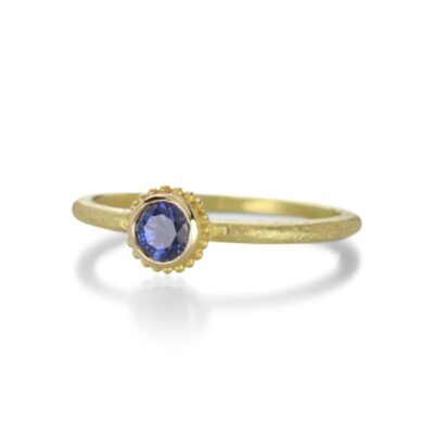 Rings Barbara Heinrich  | Round Sapphire Ring