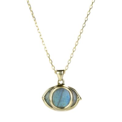 Necklaces Rachel Atherley  | Labradorite Third Eye Pendant Necklace