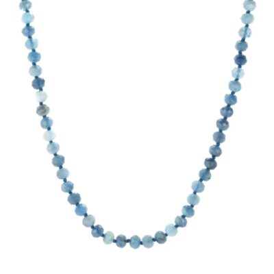 Necklaces Joseph Brooks  | Beaded Aquamarine Necklace