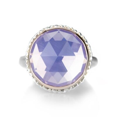 Rings Jamie Joseph  | Round Lavender Amethyst Ring