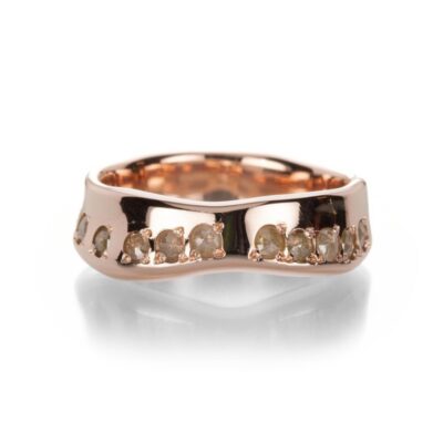 Rings Sirciam  | Rose Gold Diamond Eternity Band