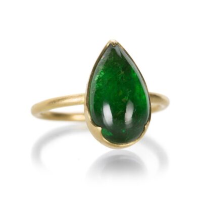 Rings Gabriella Kiss  | Pear Shaped Tsavorite Ring