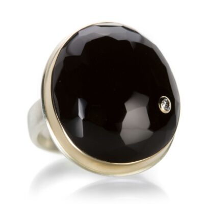 Rings Jamie Joseph  | Faceted Black Onyx Ring