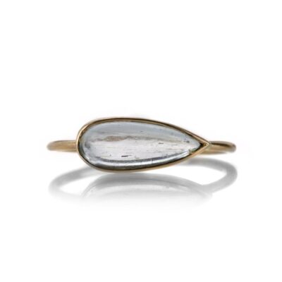 Rings Margaret Solow  | Teardrop Aquamarine Ring