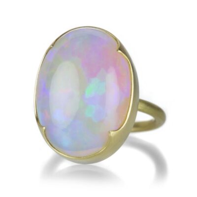 Rings Gabriella Kiss  | Large Oval Ethiopian Opal Ring