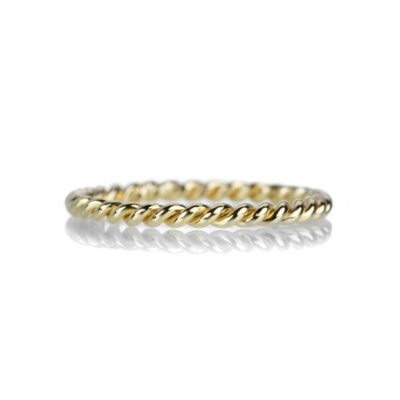 Rings Sethi Couture  | 18K Yellow Gold Rope Band