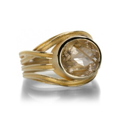 Rings Barbara Heinrich  | Rutilated Quartz Wrap Ring