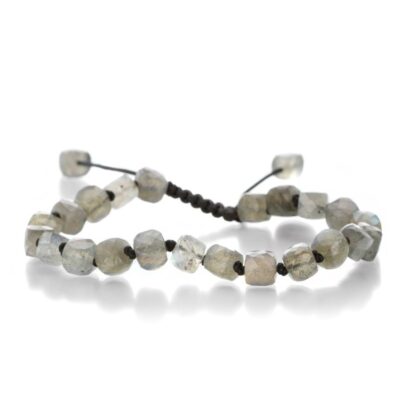 Bracelets Joseph Brooks  | 6Mm Labradorite Cube Bracelet