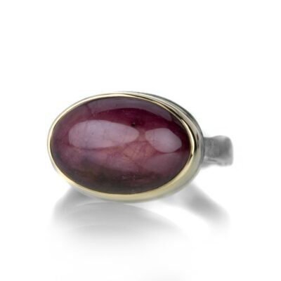 Rings Jamie Joseph  | Small Oval Star Ruby Ring