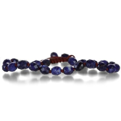 Bracelets Joseph Brooks  | 6Mm Faceted Sodalite Rondelle Bracelet