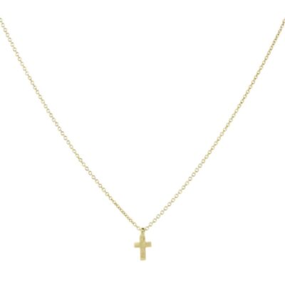 Necklaces Marian Maurer  | Micro Cross Pendant Necklace