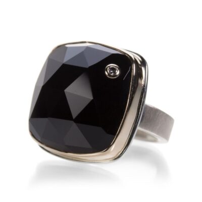 Rings Jamie Joseph  | Square Black Onyx Ring