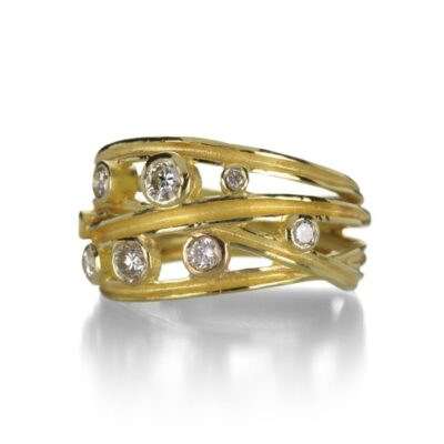 Rings Barbara Heinrich  | Scattered Diamond Wrap Ring