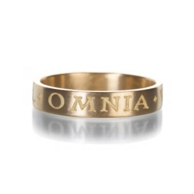 Rings Gabriella Kiss  | Omnia Vincit Amor Gold Band