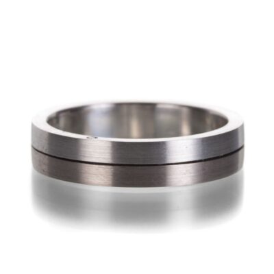 Rings Edward Burrowes  | Platinum And 18K Palladium White Gold Band