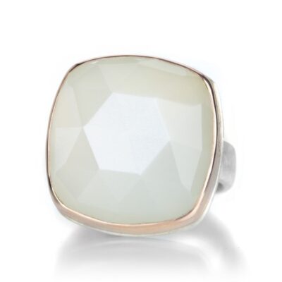 Rings Jamie Joseph  | Square White Moonstone Ring