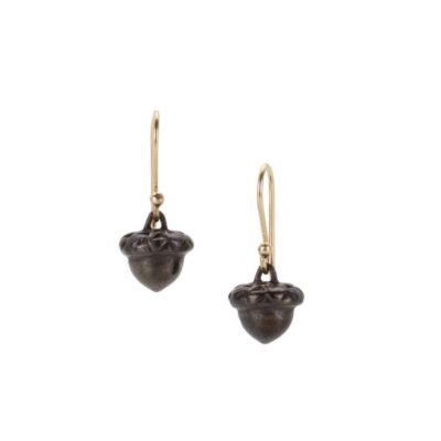 Earrings Gabriella Kiss  | Bronze Baby Acorn Drop Earrings