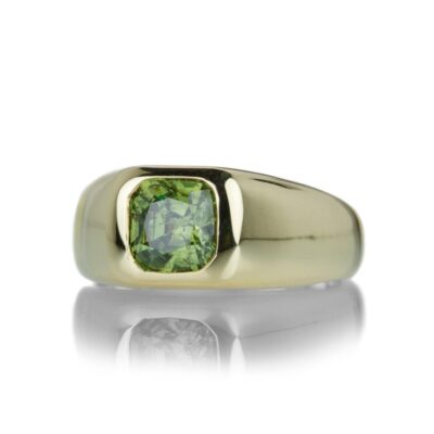 Rings Alexis Kletjian  | Demantoid Garnet Signet Ring