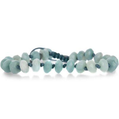 Bracelets Joseph Brooks  | Faceted 8Mm Amazonite Beaded Bracelet