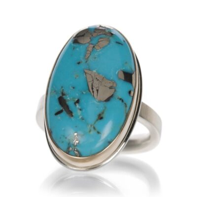 Rings Jamie Joseph  | Vertical Persian Turquoise Ring