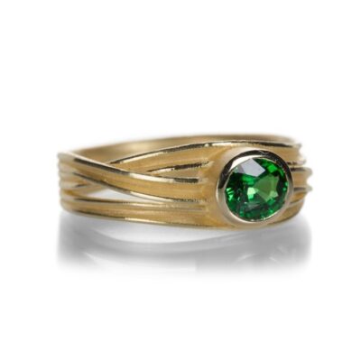 Rings Barbara Heinrich  | Tsavorite Triple Ribbon Ring