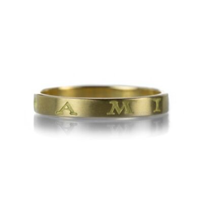 Rings Gabriella Kiss  | 18K Amicitia Band