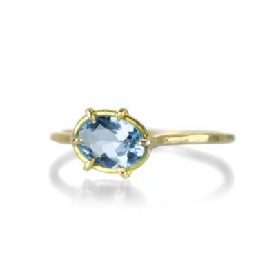 Rings Rosanne Pugliese  | Mini Aquamarine Ring