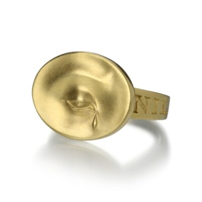 Rings Gabriella Kiss  | Eye With Tear Ring 18K