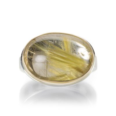 Rings Jamie Joseph  | Oval Rutilated Quartz Ring