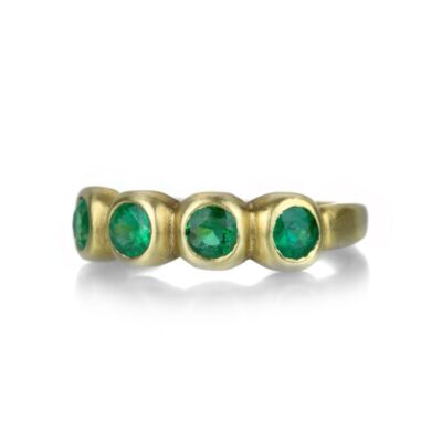 Rings Marian Maurer  | Emerald Porch Skimmer Band