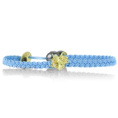 Bracelets Lene Vibe  | Sky Blue Floral Bracelet