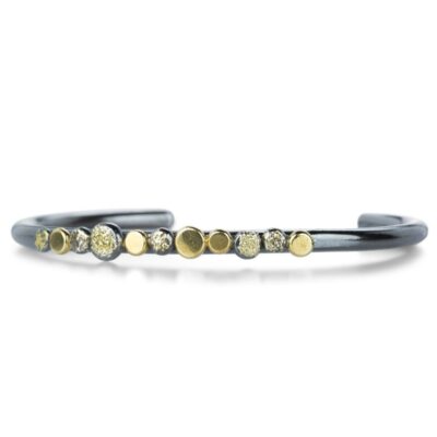 Bracelets Kate Maller  | In Bloom Mixed Metal Stacking Skinny Cuff