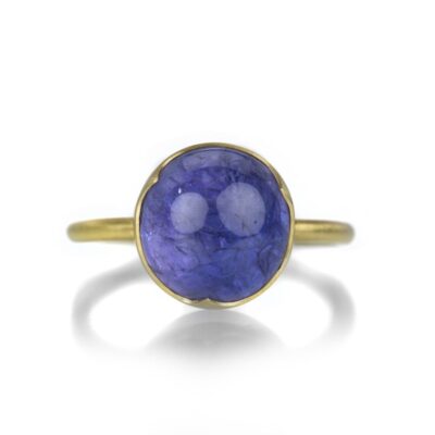 Rings Gabriella Kiss  | 18K Round Tanzanite Ring