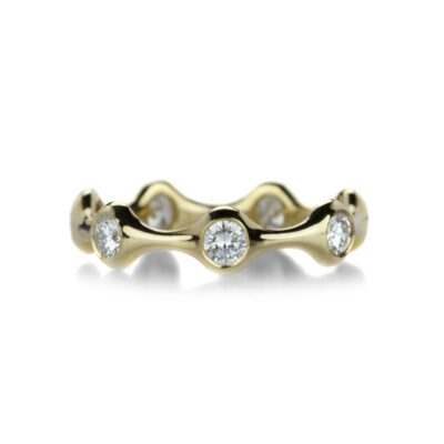 Rings Diana Mitchell  | Diamond Shaped Eternity Band