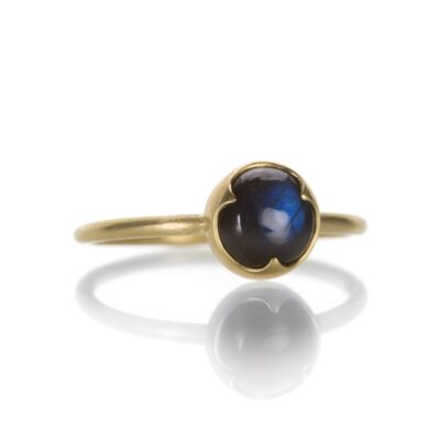 Rings Gabriella Kiss  | Small Round Labradorite Ring