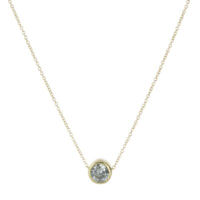 Necklaces Kate Maller  | Timeless Solitaire Necklace