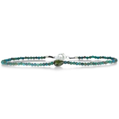 Bracelets Margaret Solow  | Faceted Chrysoprase And Tourmaline Bracelet