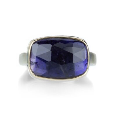 Rings Jamie Joseph  | Rectangular Rose Cut Iolite Ring