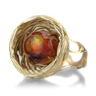 Rings Annette Ferdinandsen  | Mexican Opal Birds Nest Ring