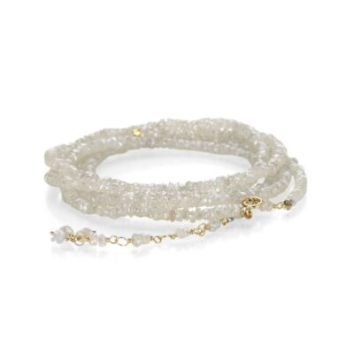 Bracelets Anne Sportun  | Iridescent Zircon Wrap Bracelet