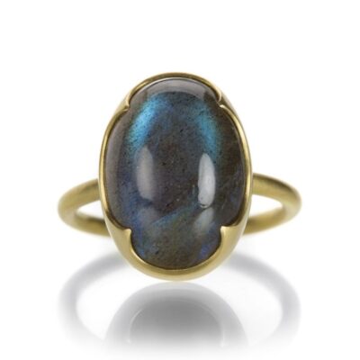 Rings Gabriella Kiss  | Cabochon Labradorite Ring